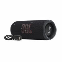 JBL Flip 6 hordozható Bluetooth hangszóró fekete, vízálló, 2 utas — hibás, alkatrésznek: nem kapcsol be (állapot: lásd a 2. képet) 1