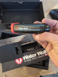 Water Wolf UW 2.0 podvodna akcijska kamera za ribolov – Full HD 1080p, kut gledanja 120 stupnjeva, WiFi, vodootporna do 100 m, za slatku i slanu vodu, crna 1
