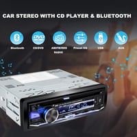 Hengweili 1 DIN autórádió CD/DVD lejátszóval, Bluetooth-szal, RDS-sel és USB-vel 2