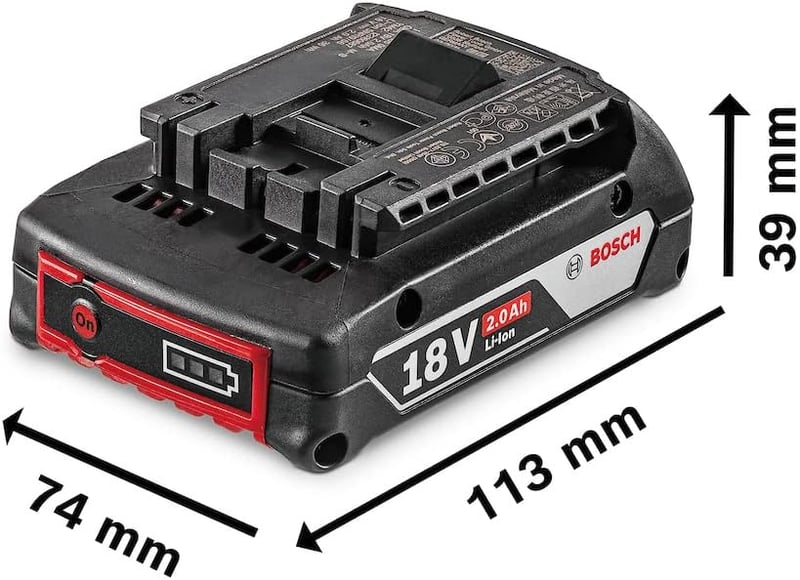Bosch 18V-os 2.0Ah ProCore akkumulátor - Professional rendszerhez