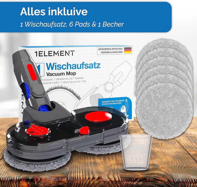 Dyson porszívó elektromos felmosófej víztartállyal - V15, V11, V10, V8, V7 modellekhez