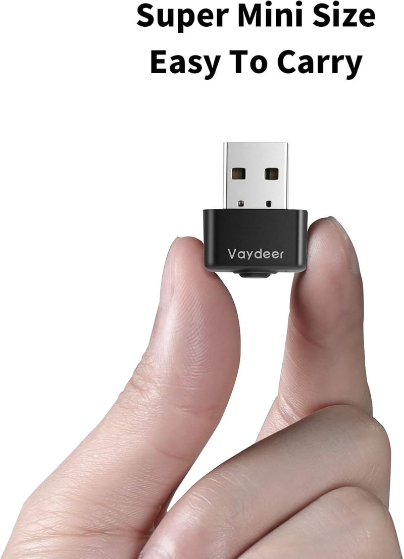 VAYDEER USB Egérmozgató 3 Módú Kapcsolóval - Ébren Tartja a Számítógépet