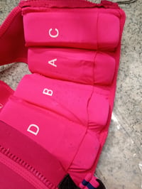 Konfidence dječji prsluk za plivanje s odvojivim sigurnosnim pojasom, podesivom plovnošću, veličina S (15-19 kg), Oahu Pink, CE certifikat 4