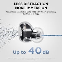 1MORE ComfoBuds Mini Hibrid Zajszűrős Fülhallgató, Bluetooth 5.2, Sztereó Hangzás, 4 Mikrofon, Vezeték Nélküli Töltés, Vízálló, Tiszta Hívás 2