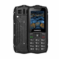 Hammer H Basalt vanjski mobilni telefon – crni, IP68 vodootporan, 2,4" — ogrebotine na stražnjoj strani i oko kamere (stanje: vidi 2. sliku) 1