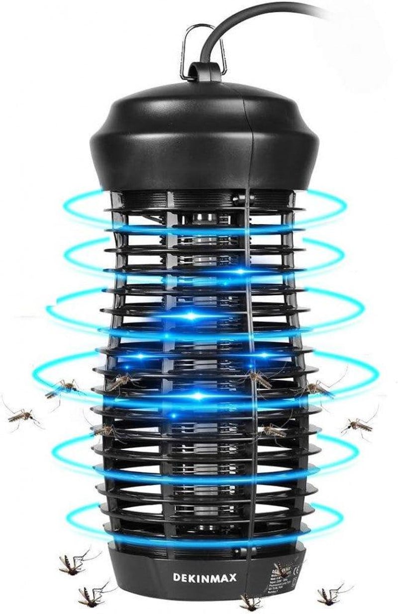 DEKINMAX 6W Fekete Elektromos Szúnyog- és Rovarirtó UV Lámpa