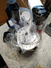 YASHE 11-u-1 multifunkcionalni kuhinjski robot, posuda od 2,5 l, 1,5 l — neispravan, za dijelove: utisnut dio prekidača (stanje: vidi drugu sliku) 3