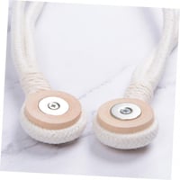 Elegáns Mágneses Függönykötő Szett - 2 db Pamut Kötél 3