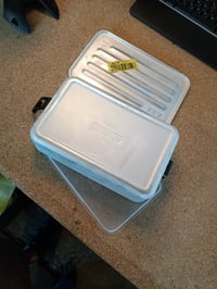 SIGG Metal Box Plus L alumínium ételhordó doboz elválasztóval, 1,2 L, BPA-mentes, mosogatógépben — foltos、】【 (állapot: lásd a 2. képet) 3