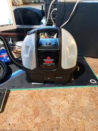 Prenosný tepovač Bissell SpotClean Mini 41491 na čistenie kobercov, káblový, kompaktný dizajn, používaný stav 3