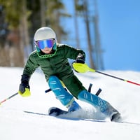 EXP VISION Gyerek Síszemüveg - Kék, Páramentes, 100% UV Védelemmel, Szemüveg Kompatibilis, Sisakkal Használható Snowboard Szemüveg 2-14 Éves 7