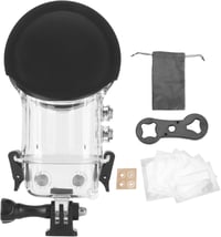 Annadue Vízálló Tok Insta360 ONE X3 Kamerához - IPX8 50m Merülési Védelem, Tartókonzollal, Búvárkodáshoz, Szörfözéshez 9