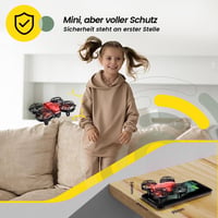 Holy Stone HS420 Mini Drón Beépített Kamerával - WiFi Élő Közvetítés, 3 Akkumulátor, Hosszú Repülési Idő, Pályakövetés, Mozgásérzékelés, Mag 6