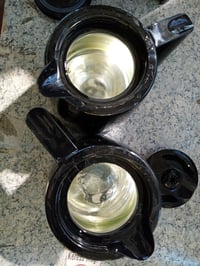Cafetieră cu filtru SEVERIN KA 9307 cu 2 termosuri, capacitate 2x8 cești, negru, utilizată 3
