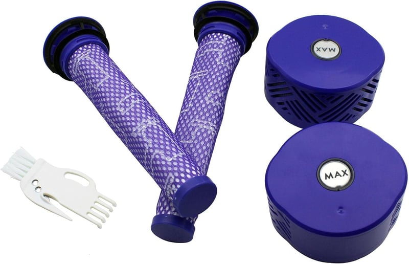 Dyson V6 kompatibilis porszívószűrő készlet - 2 elő- és 2 utószűrő