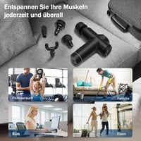 Emicool Professzionális Masszázspisztoly Meleg-Hideg Funkcióval - Mély Izommasszázs 5 Sebességgel, Izomfájdalom Enyhítésre, USB-C Töltés 6