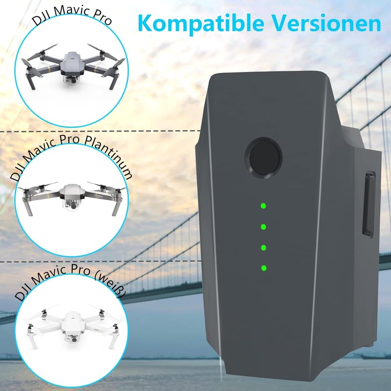 DJI Mavic Pro akkumulátor szett - 2db 11,4V 3830mAh intelligens LiPo akku