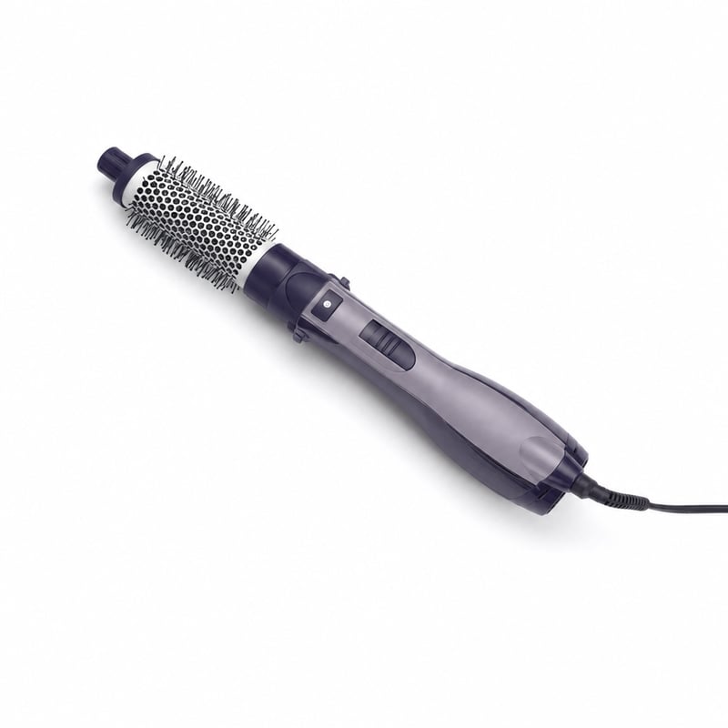 BaByliss AS121E Ionizáló Forgó Hajkefe 1200W - Elektromos Hajformázó, Hiányos (2 db Kefefej Hiányzik), Használt (állapot: lásd a 2. képet)