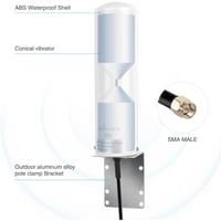 4G LTE Antenna Nagy Hatótávolságú Kültéri Antenna 10-12dBi Erősítéssel SMA Csatlakozóval Netgear Nighthawk M1 MR1100 TP-LINK HUAWEI 4G LTE Routerhez 3