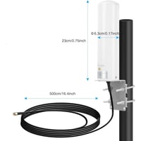 4G LTE Antenna Nagy Hatótávolságú Kültéri Antenna 10-12dBi Erősítéssel SMA Csatlakozóval Netgear Nighthawk M1 MR1100 TP-LINK HUAWEI 4G LTE Routerhez 2