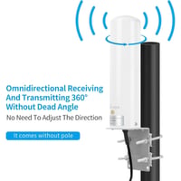 4G LTE Antenna Nagy Hatótávolságú Kültéri Antenna 10-12dBi Erősítéssel SMA Csatlakozóval Netgear Nighthawk M1 MR1100 TP-LINK HUAWEI 4G LTE Routerhez 5