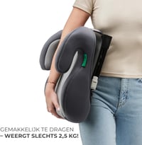 4Kraft I-BOOST Ülésmagasító 135-150 cm I-Size Biztonsági Párnázott Autósülés 9-12 Év 4