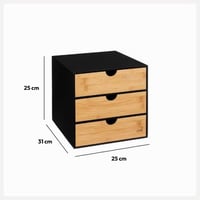 5 Five Simply Smart Bava Turn de Depozitare Vertical pentru Birou - Organizator pentru Masă de Lucru 3