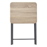 5five simply smart MOBEA skladací príručný stolík z MDF a kovu, s farebným vzorom, odkladací stolík do obývačky a na balkón 4