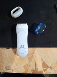 Braun Silk-épil LS5160 3 az 1-ben Elektromos Női Borotva, Trimmer és Peeling Rendszer, Kék, Vezeték — használt (állapot: lásd a 2. képet) 2