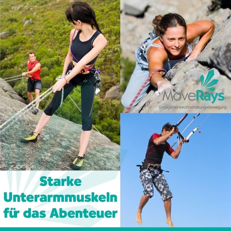 MoveRays Kézerősítő Edzőgyűrű - Szilikon Ujjerősítő Mászáshoz és Fitneszhez