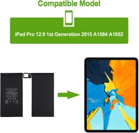 SwarKing iPad Pro 12.9 (2015) Akkumulátor - Kompatibilis A1584 A1652 Modellekkel 7