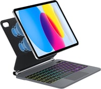 SENGBIRCH Magic Keyboard iPad 11/10.9 Tablethez - Német QWERTZ Billentyűzet Tokkal, Háttérvilágítással, Multi-Touchpaddel, Apple Ceruza Tart 1