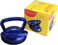 Q-CUP Üveg Tapadókorong 30 kg Teherbírással - Kék Szívókorong Üveglapokhoz, Csempéhez - 118 mm Átmérőjű Professzionális Emelőeszköz 1