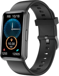 HUAKUA Okosóra Lépésszámlálóval - Nagy Kijelzős, Vízálló Fitnesz Tracker Applikáció Nélkül 1