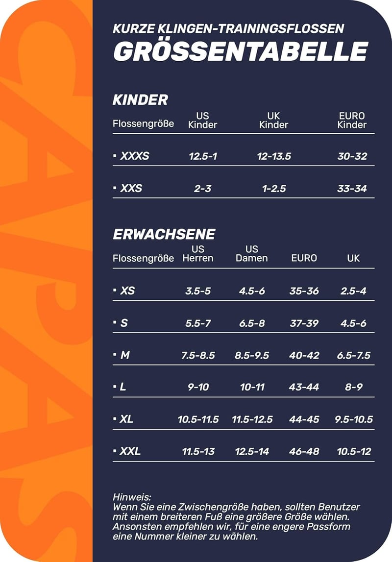 CAPAS Rövid Szilikon Úszólábak Edzéshez - Kék, M Méret, Felnőtteknek és Gyerekeknek