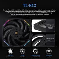 Thermalright Frozen Vision 360 Fekete Vízhűtéses CPU Hűtő LCD Kijelzővel AMD/Intel 5