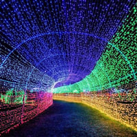 ELKTRY 100m-es Színes LED Fényfüzér Időzítővel, Kültéri-Beltéri Használatra - 1000 LED, 8 Mód 7