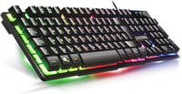 Empire Gaming K300 RGB LED-es félmechanikus gamer billentyűzet, spanyol kiosztás 2