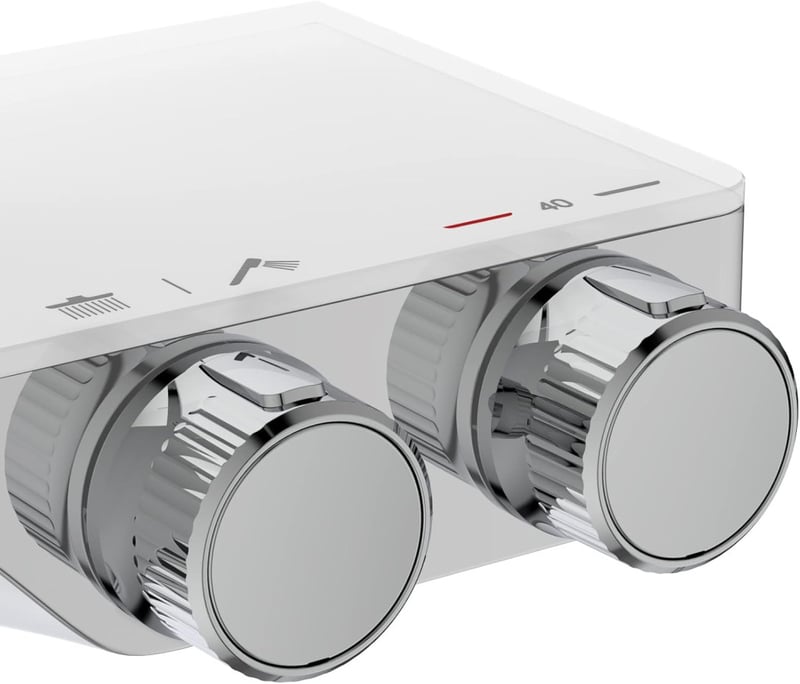 Ideal Standard Ceratherm S200 A7332AA Felszerelhető Zuhanyszett - Króm Kivitel, Sárgaréz Anyag, Fali Rögzítésű Zuhanyrendszer