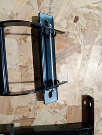 VEVOR Náhradný vyklápací mechanizmus pre záhradný vozík, nosnosť 181 kg, čierna oceľová montážna konzola 4