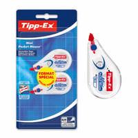 Korektor v páske Tipp-Ex Mini Pocket Mouse, 6 m x 5 mm, na školské a kancelárske použitie, 2 ks (zvyšok 3-balenia) 2
