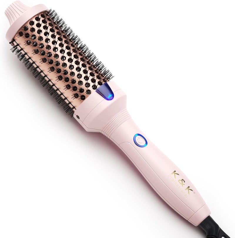 K&K Keratin Védő Ionos Hőkefe 45mm - 2in1 Hajegyenesítő és Göndörítő