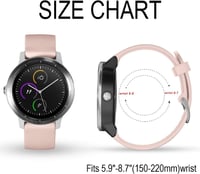 Garmin 20mm-es szilikon óraszíj Vivoactive, Venu és Forerunner modellekhez 8