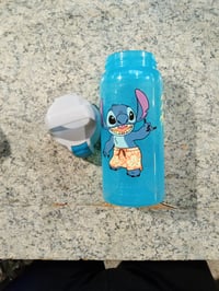 Sticlă pentru copii SIGG Viva One Stitch Surfing, roz, 0,5 L, fără BPA, Disney, stare uzată (stare: vezi a 2-a poză) 2
