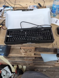Tastatură de gaming mecanică Sharkoon Skiller SGK20, Huano Red — defectă, pentru piese: nu răspunde la comenzi (stare: vezi a 2-a imagine) 2
