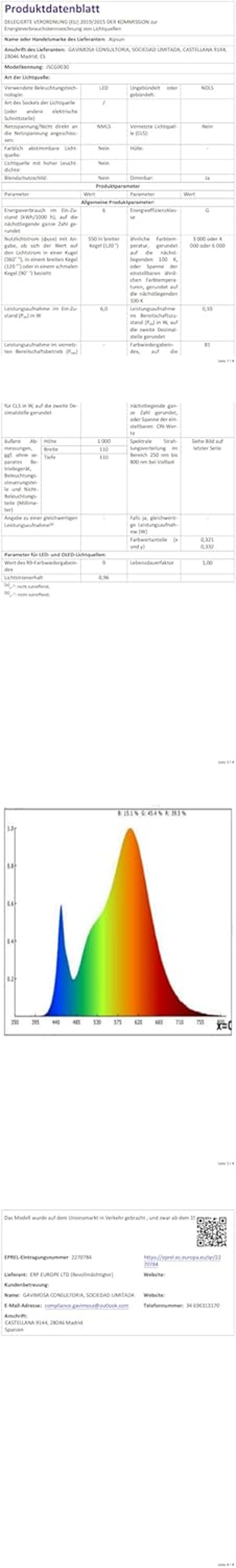 Aipsun Akkumulátoros Fali Lámpa 10000 mAh - 80 cm Távirányítós LED Világítás Időzítővel, Fényerőszabályzóval, Vezeték Nélküli Modern Fekete 