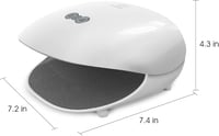 Comfier kézmaszírozó készülék 3 fokozatú nyomással és melegítéssel, újratölthető 8