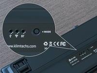 KLIM Shift Francia Kiosztású Bluetooth Billentyűzet - Vezeték Nélküli Gamer Keyboard PC, Mac, PS4, PS5, Xbox, Smart TV Eszközökhöz - Fekete- 8