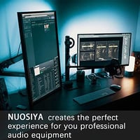 NUOSIYA 3m-es USB-XLR mikrofon kábel, fonott, hangszerekhez és énekléshez 7