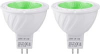 REYLAX zöld LED spotlámpa GU5.3 MR16 foglalat, 6W, 500LM, 2db 1